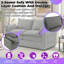 Modern 2-Seater Sofa With Double-Layer Cushion And Storage Pockets For Living Room-126539418