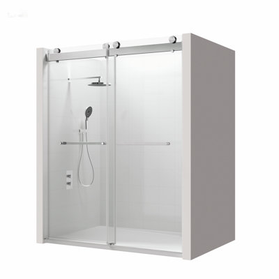 76.00'' - W x 0.40'' H Door Shower Door with