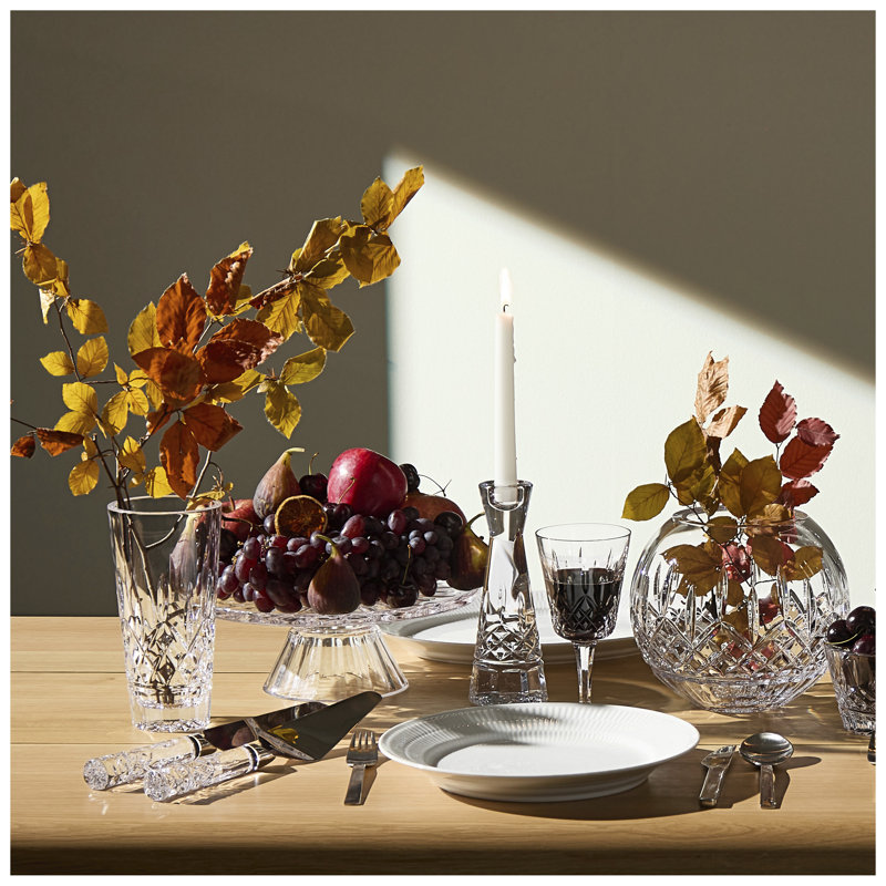 Waterford Lismore Rose Bowl 6in, 7.01" H x 8.07" W x 8.07" D