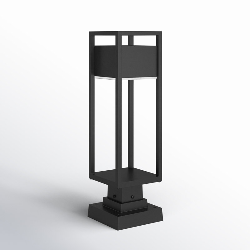 Luminaire encastré à DEL 1 lumière Esquibel, H 28,25 po x l 7 po x P 7 po