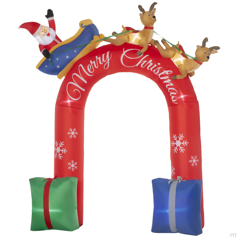 Décorations de Noël gonflables pour l'extérieur de 9 pi Outsunny