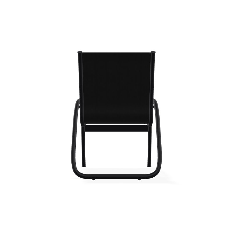 Fauteuil de patio Gardenella, Noir 5D Sunbrella®, Noir texturé