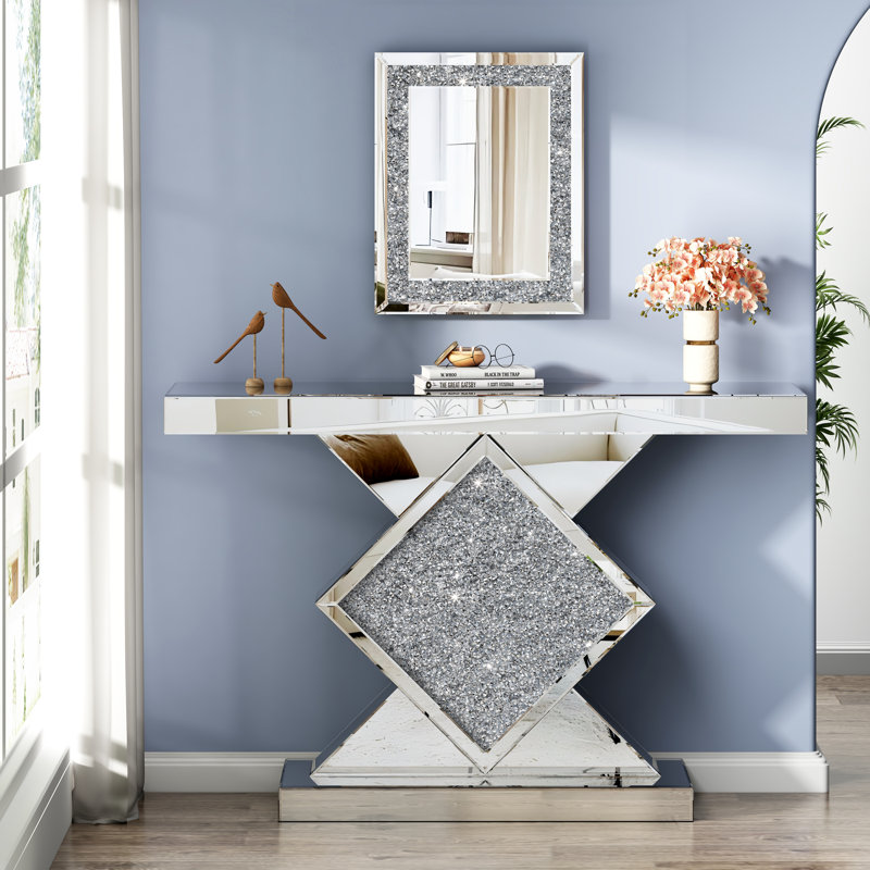 Console Table And Mirror Set