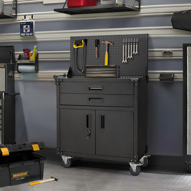 Work Bench For Garage, Black