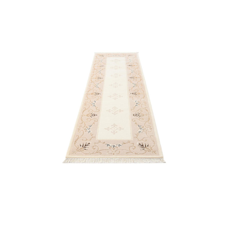 Tapis de couloir beige Jalbert