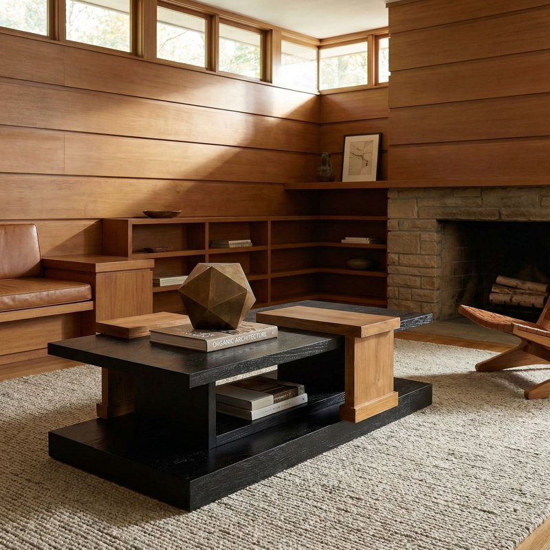 Fleming Solid Wood Coffee Table