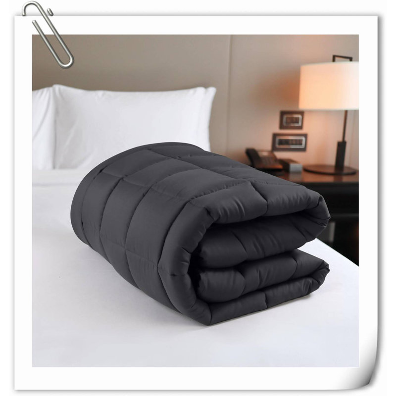 Surmatelas de 16 po Pennrock Alwyn Home, Gris, Grand lit