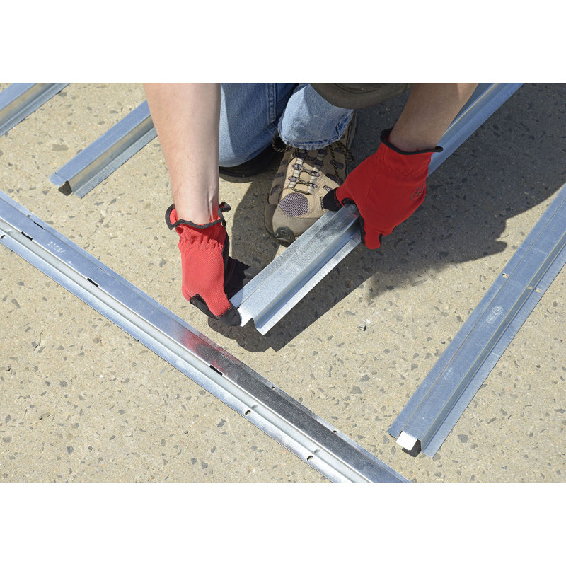 Arrow Rust Resistant Steel Flooring Kit