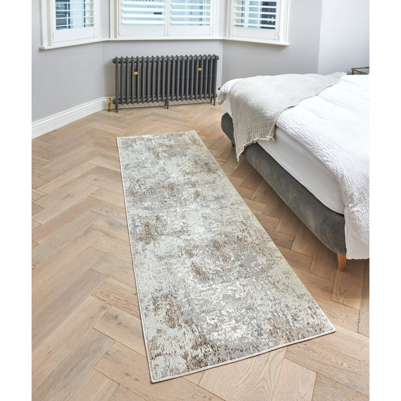 Talon Abstract Area Rug, Runner 80 x 240cm