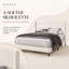 Lit plateforme tapissier Padilla Queen Boucle-1587690131