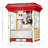 Great Northern Popcorn 8 Oz. Popcorn Machine Stand / Cart