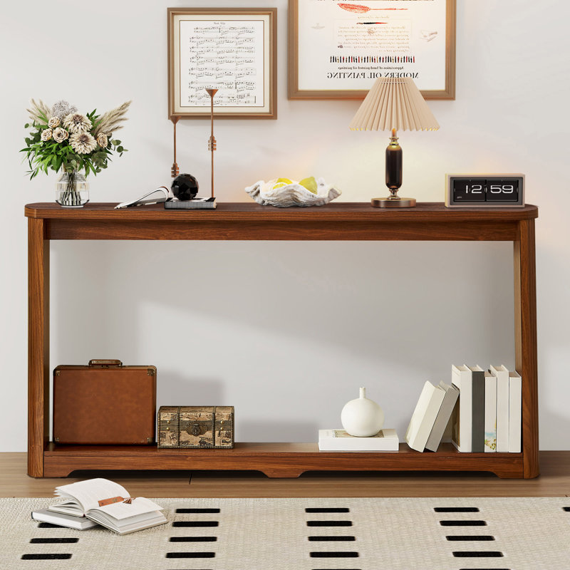 Console de 70,1 po Bahez, Noyer