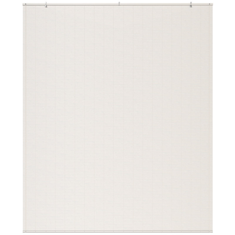 Bamboo Window Shade Blind - White, 60"W x 72"L