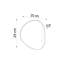Barbay Steel Flush Mounted Sconce-1309826023