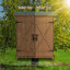 Armoire d'extérieur en bois massif Lean-To-95973147