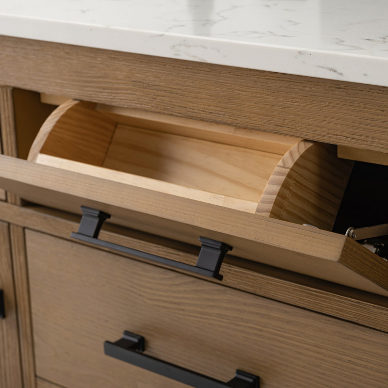 Vandemark 54" Double Vanity - Textured Natural