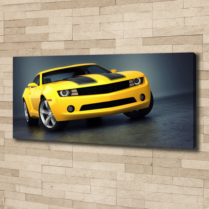 Sports Car - Wrapped Canvas Print