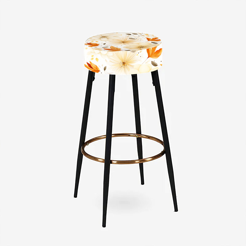 Ensemble de 2 tabourets de bar Earthy Mandala