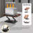 Book Stand For Reading, Adjustable Book Holder With 360° Rotating Bases, Foldable Designs, And Elastic Clips, Multifunctional Display Stand For Recipe, Cookbooks, Magazines, Tablets, Laptops