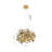 Modern 3 Light Gold Confetti Pendant-70079948