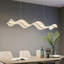 Luminaire suspendu linéaire en or 3000K