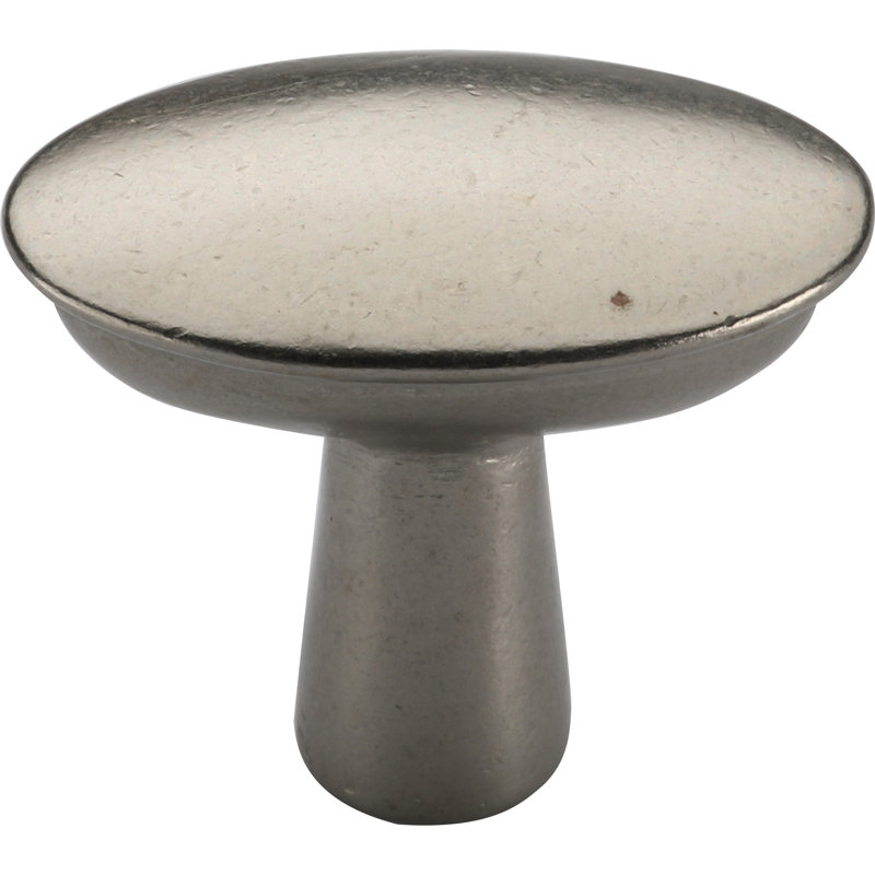 Mila Knob, 1.25, White Bronze