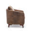 Upholstered Barrel Chair with Footstool-1488768575