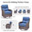 Meriline 2 - Person Outdoor Wicker Seating Group With Swivel & Glider Chairs And Tempered Glass Side Table-122524780-122524781