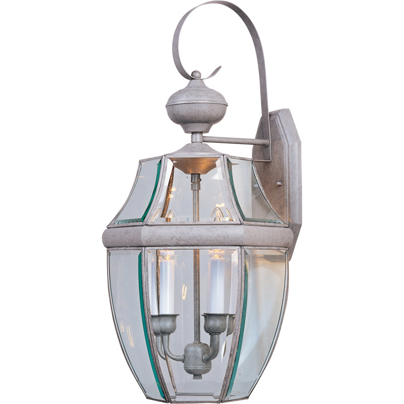 Wall Light, Étain, 23" H x 12" W