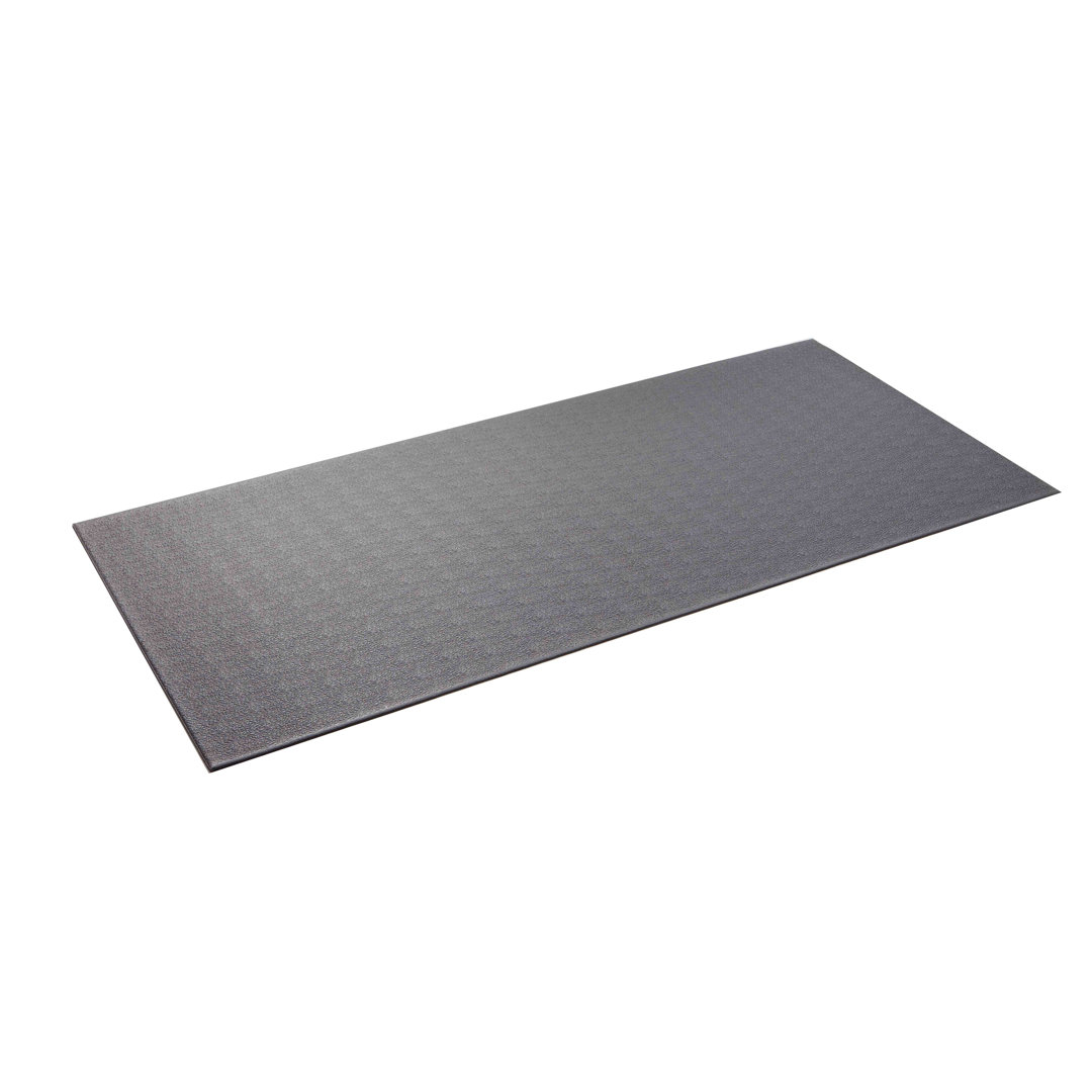1/4'' Vinyl Tread Mat Supermats Inc Color: Gray Size: 78" H x 36" W