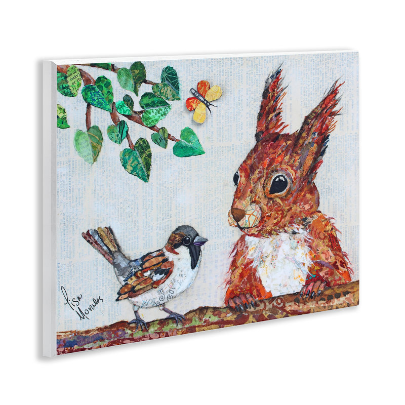 «Conversations with Sparrows», plaque murale, design par Lisa Morales