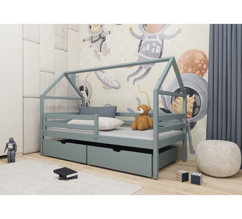 Fenix Single (3') Cabin Bed House Beds with Storage Included