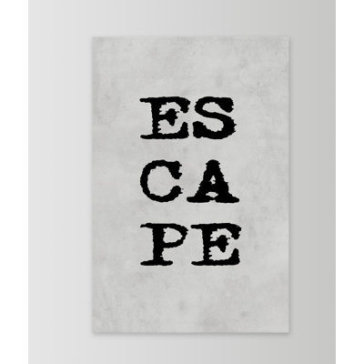 Escape III - Wrapped Canvas Print