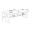 Bureau rectangulaire en bois massif Burlywood-242778043