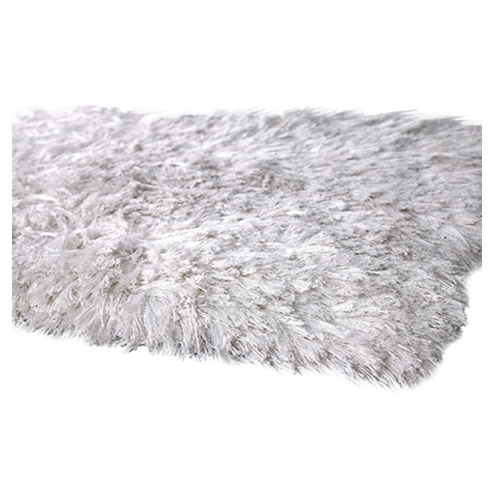 Celecot White Area Rug, Rectangle 7'9" x 10'6", Ivory