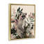 «Lemur in Tropical Tree», art mural encadré flottant par Fab Funky-1220784274-1220784268
