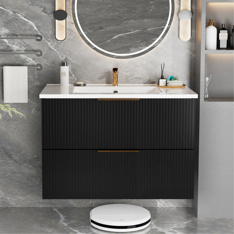 Cabinet Black, 35"