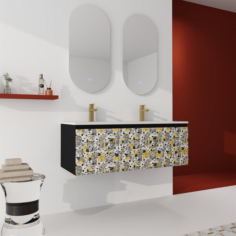 Meuble-lavabo mural