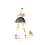 Miss.Sass II Print by Janice Aron