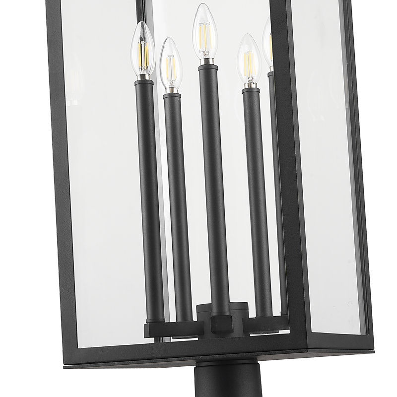 Luminaire d'extérieur sur pied 5 lumières Olsen