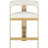 Romeo Hermi Vegan Leather Counter Stool-864766889-858767806