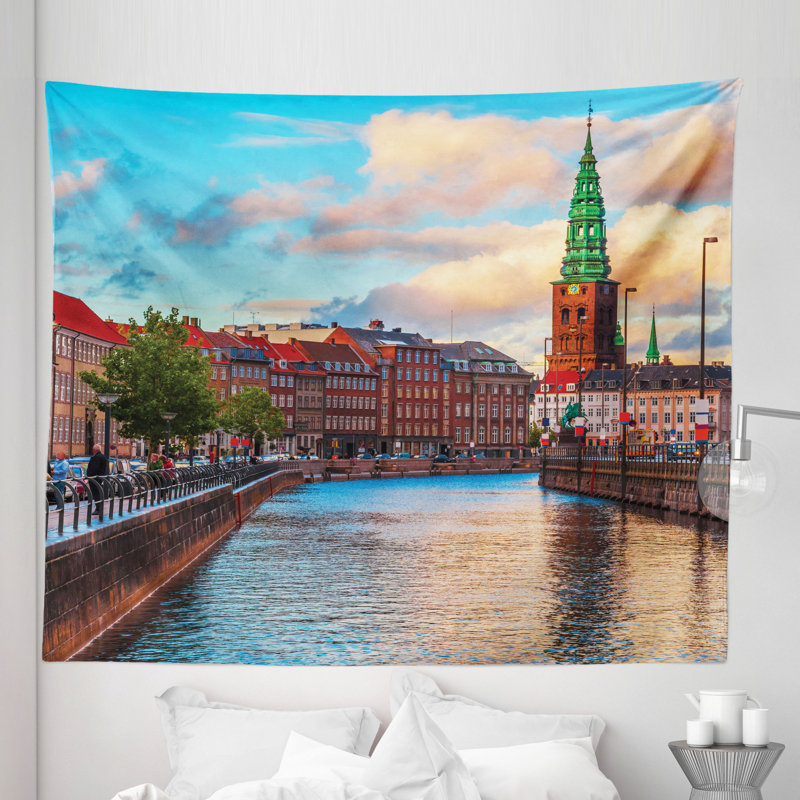 Microfiber Tapestry, 264.16cm H x 223.52cm W