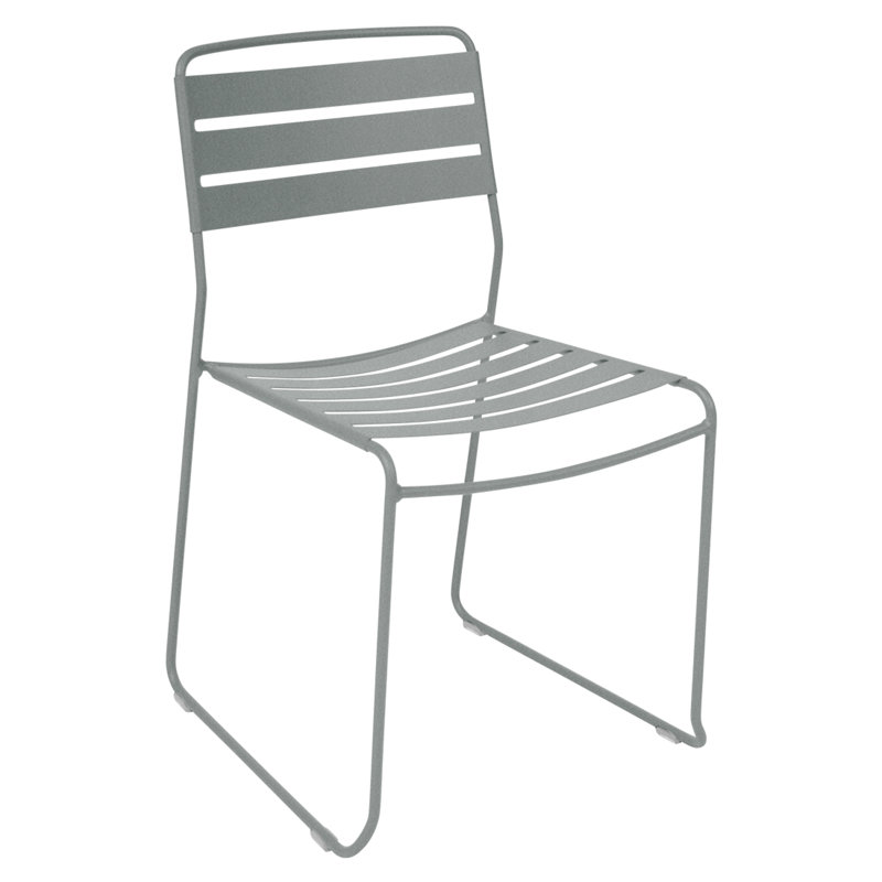 Surprising Outdoor Dining Side Chair, Lapilli Gray