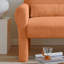 Décoration moderne orange pour la décoration de salon - 2 sièges, mousse, ornement fabriqué-848517364-848517367