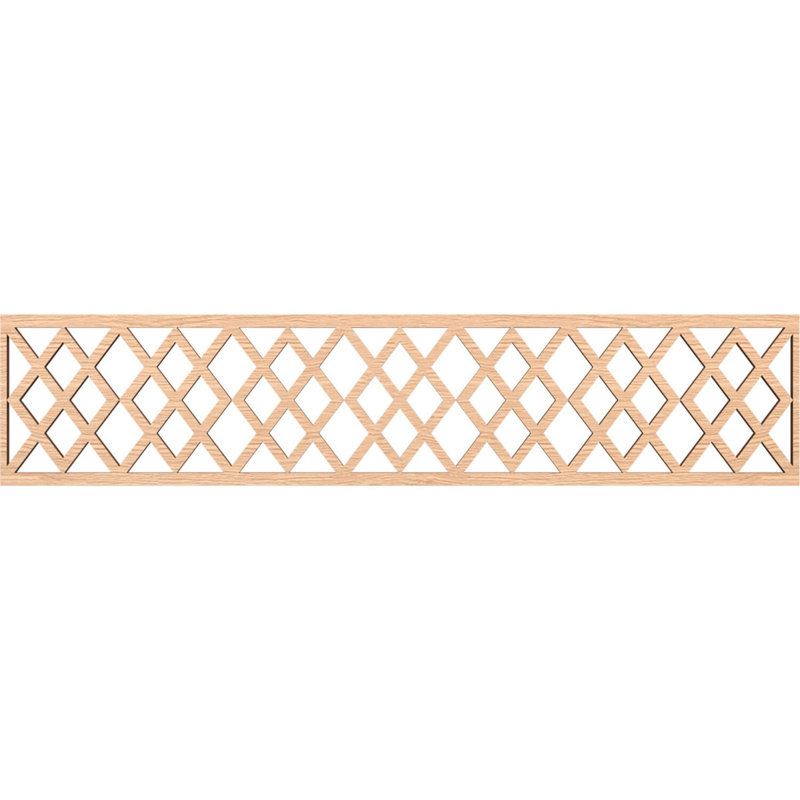 Moulure Hadley, H 10 po x l 46,75 po x P 0,375 po, Chêne rouge