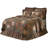 Crosswoods Dark Olive Green/Russet/Standard Cotton Reversible Farmhouse-2056931396