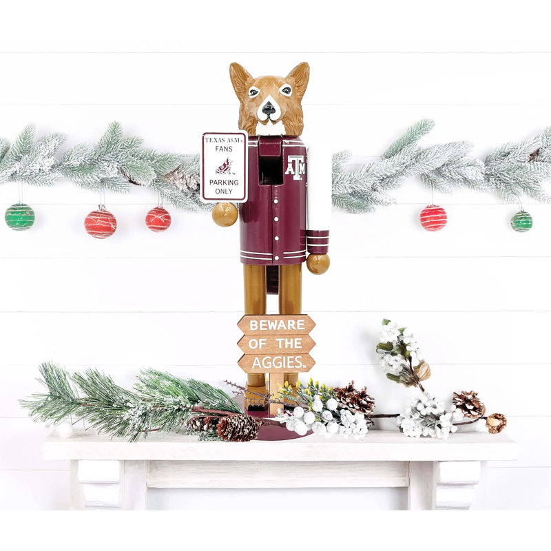 Casse-noisette 12 "NCAA College Spirit Beware, Texas A&M