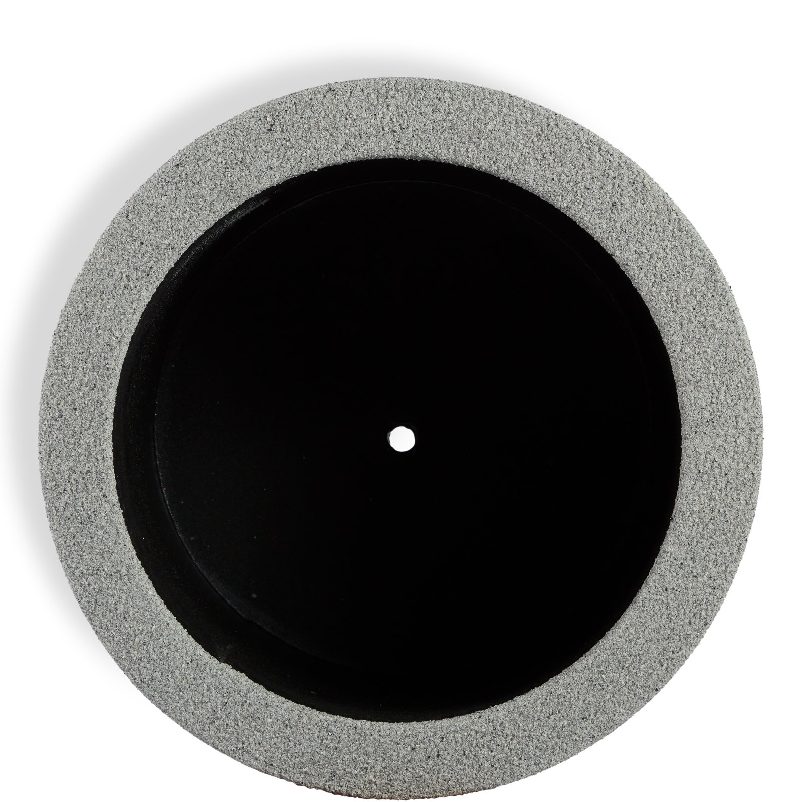 Gita 23" Pot Planter, Gray Granite