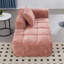 Canapé-lit en chenille confortable et élégant, canapé-lit modulaire pour se détendre dans le salon, la chambre à coucher, un appartement ou un salon-595421294