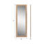 Stone Rectangle Floor Mirror